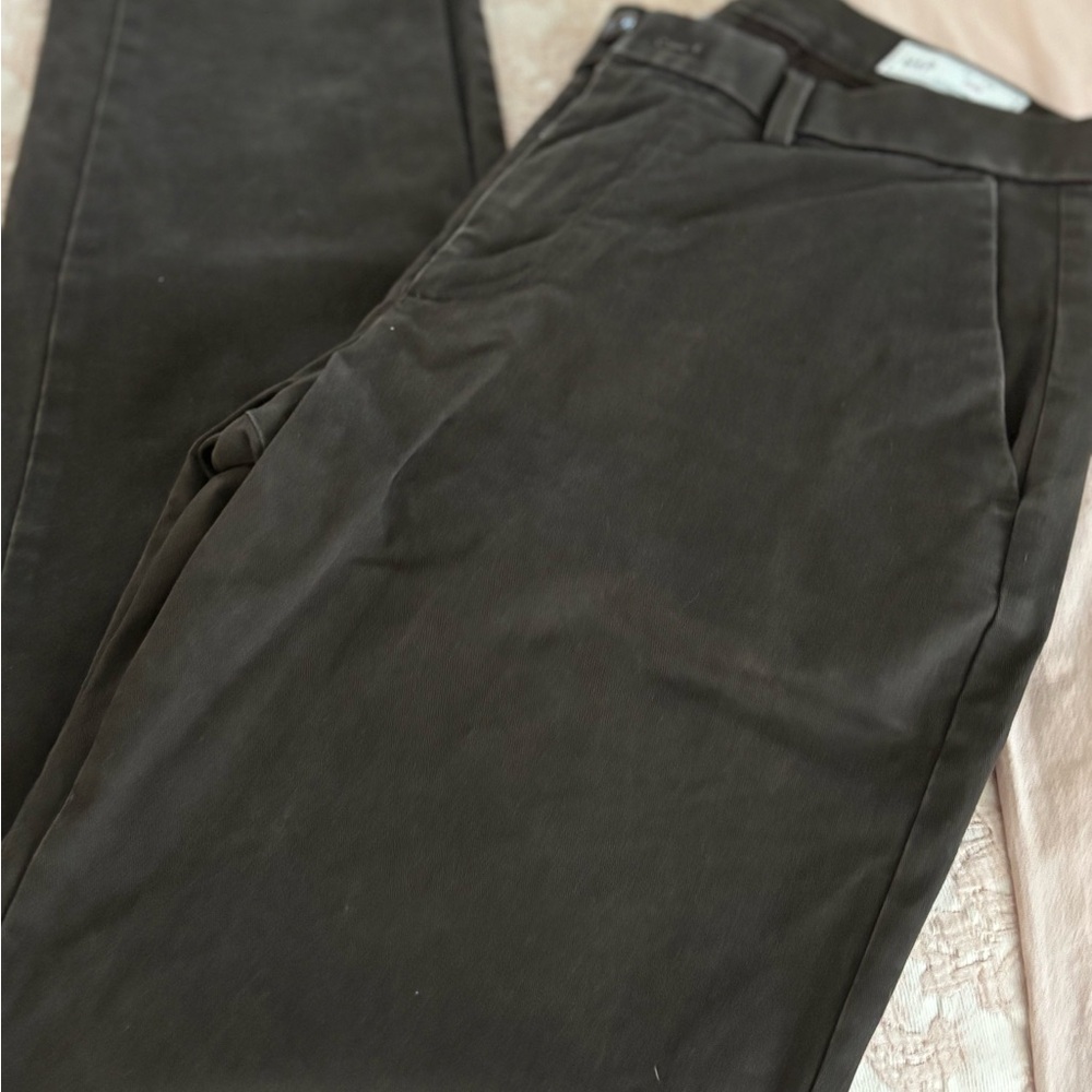 GAP Men's Dark Brown Chinos 33-34 inseam 32